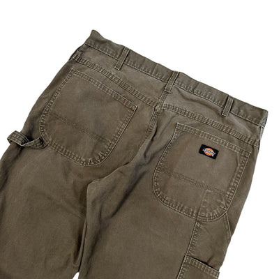 Dickies Straightleg Workpants Olive Khaki - vintageconcierge