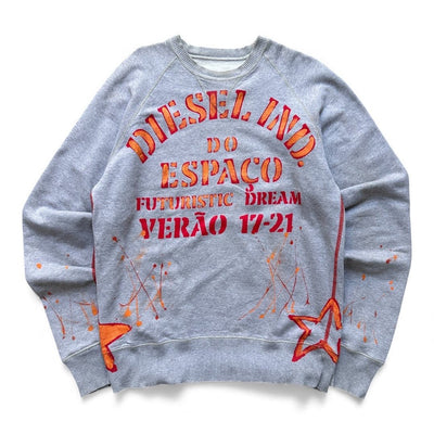 Diesel Futuristic Star Sweatshirt - vintageconcierge