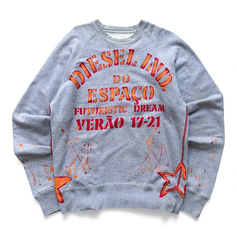 Diesel Futuristic Star Sweatshirt - vintageconcierge