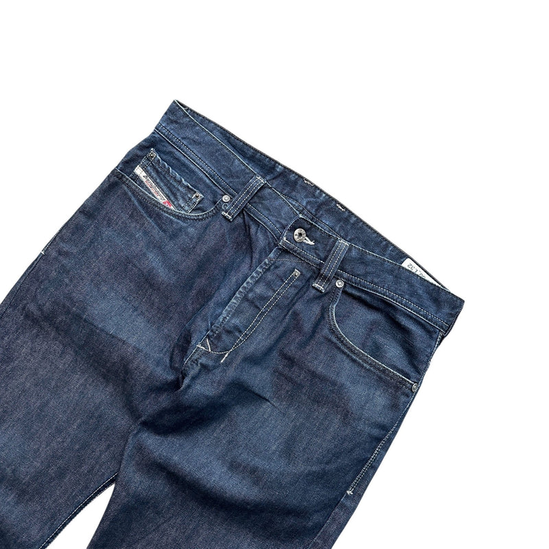 Diesel Raw Denim Straight Cut Jeans - vintageconcierge
