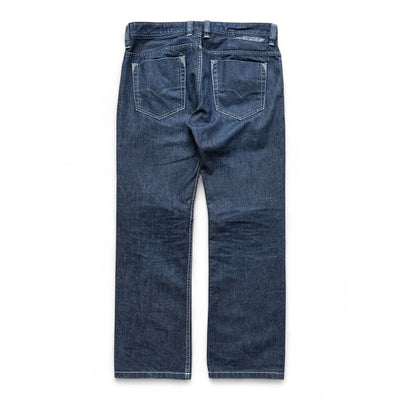 Diesel Raw Denim Straight Cut Jeans - vintageconcierge