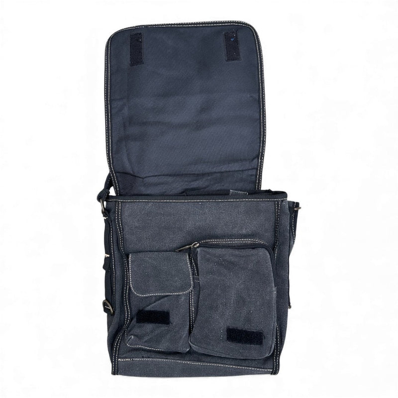 Diesel Vintage Military Canvas Bag - vintageconcierge