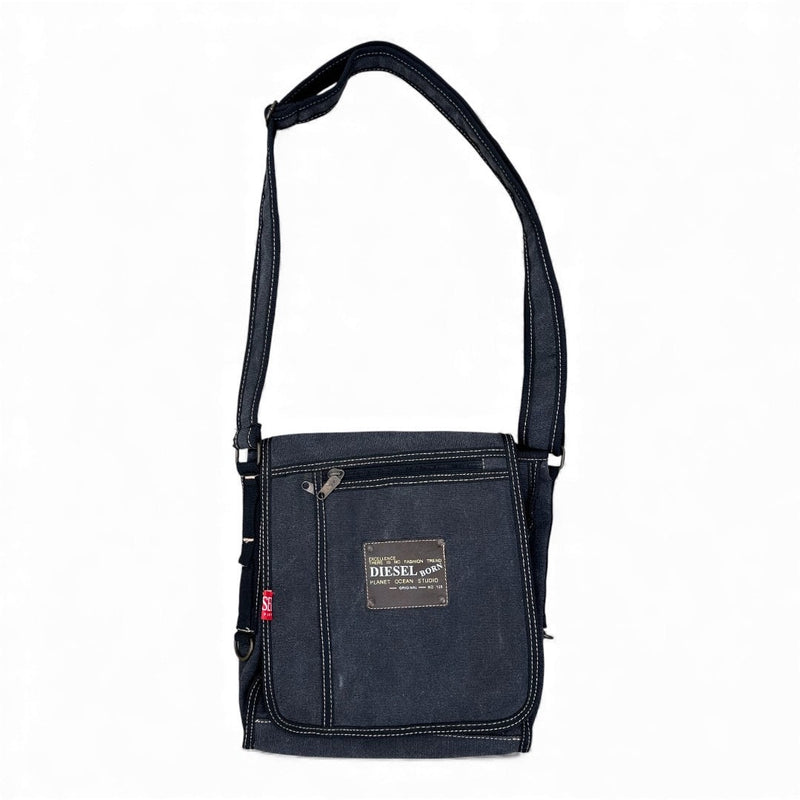 Diesel Vintage Military Canvas Bag - vintageconcierge