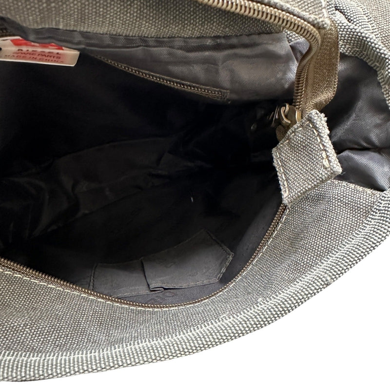 Diesel Vintage Military Canvas Shoulder Bag - vintageconcierge