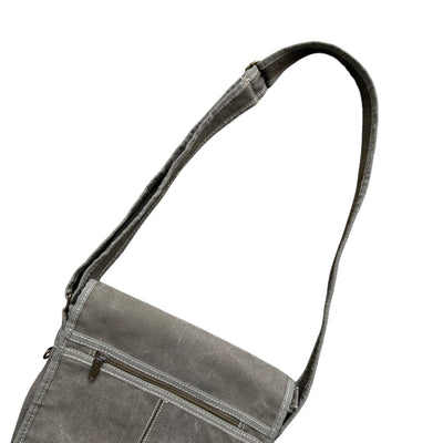 Diesel Vintage Military Canvas Shoulder Bag - vintageconcierge