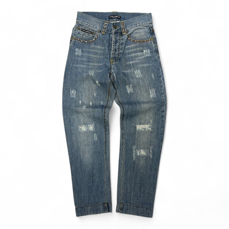 Dolce & Gabbana Tiger Denim Jeans - vintageconcierge