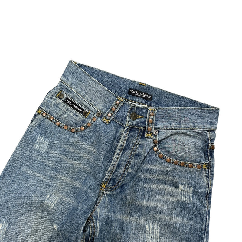 Dolce & Gabbana Tiger Denim Jeans - vintageconcierge