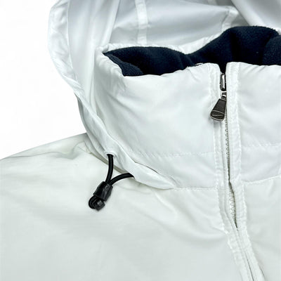 Nike Vintage Y2K Puffer Daunenjacke Weiß – vintageconcierge