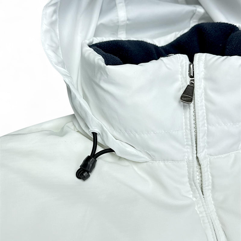 Nike Vintage Y2K Puffer Daunenjacke Weiß – vintageconcierge