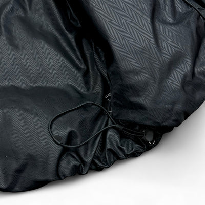 Nike Vintage Y2K Down Puffer Jacke Schwarz – vintageconcierge