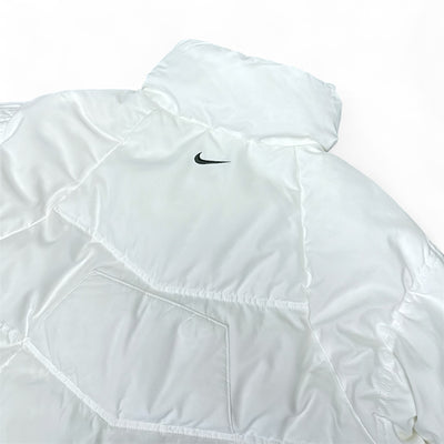 Nike Vintage Y2K Rare Down Puffer Jacke Weiß – vintageconcierge