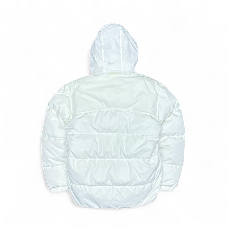 Nike Vintage Y2K Puffer Daunenjacke Weiß – vintageconcierge