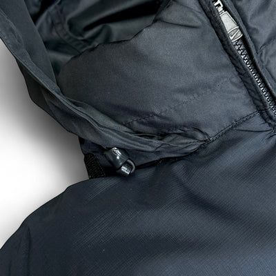 Nike Vintage Y2K Puffer Daunenjacke Schwarz – vintageconcierge