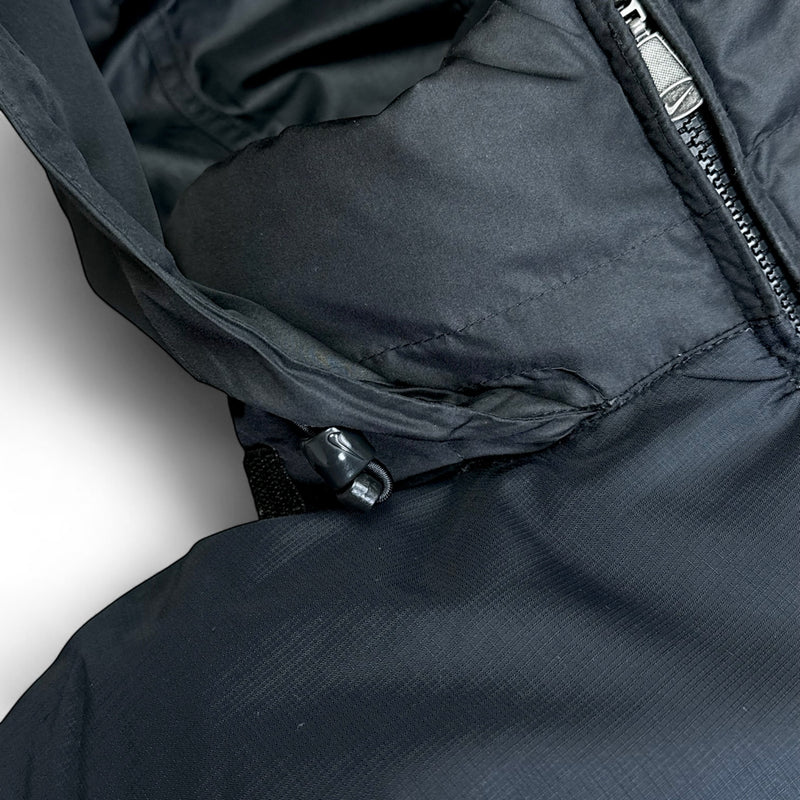 Nike Vintage Y2K Puffer Daunenjacke Schwarz – vintageconcierge