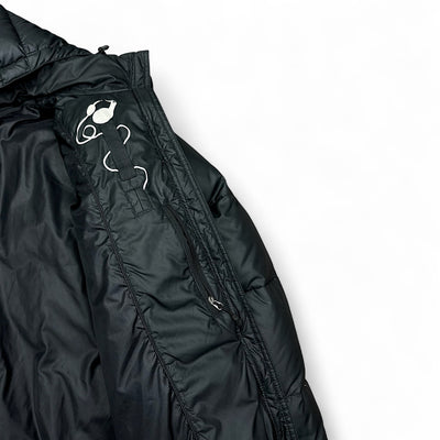 Nike Vintage Y2K Down Puffer Jacke Schwarz – vintageconcierge