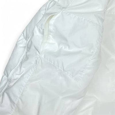 Nike Vintage Y2K Rare Down Puffer Jacke Weiß – vintageconcierge