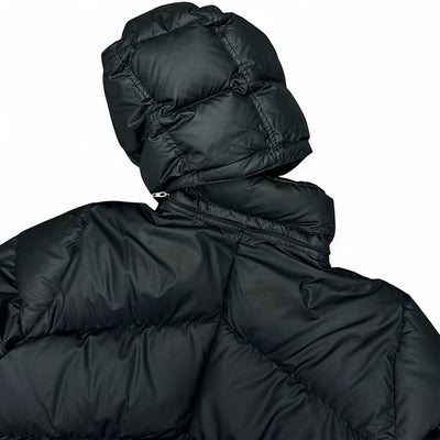 Nike Vintage Y2K Down Puffer Jacke Schwarz – vintageconcierge