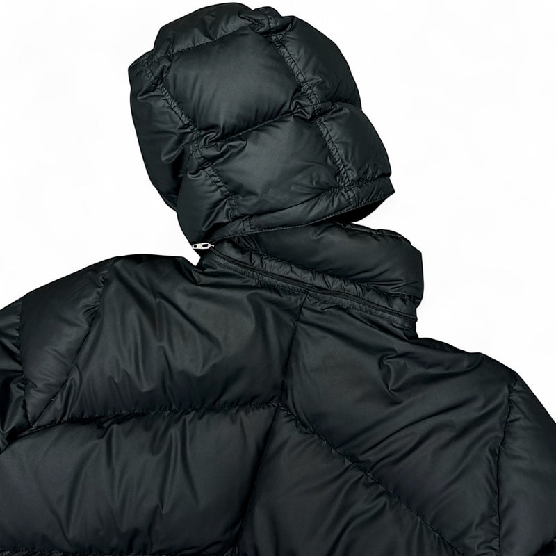 Nike Vintage Y2K Down Puffer Jacke Schwarz – vintageconcierge