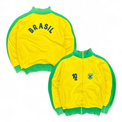 G.sixtyfour Vintage Brasil Spellout Trackjacke – vintageconcierge