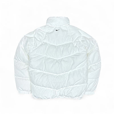 Nike Vintage Y2K Rare Down Puffer Jacke Weiß – vintageconcierge
