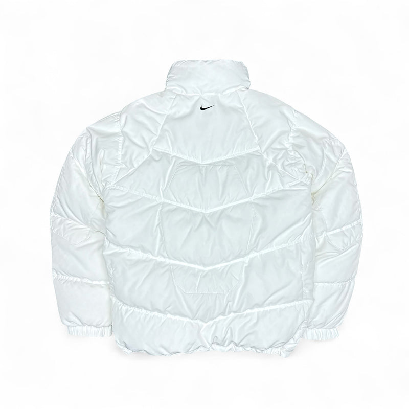 Nike Vintage Y2K Rare Down Puffer Jacke Weiß – vintageconcierge