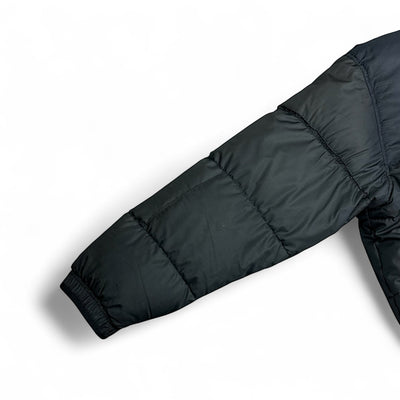 Nike Vintage Y2K Puffer Daunenjacke Schwarz – vintageconcierge