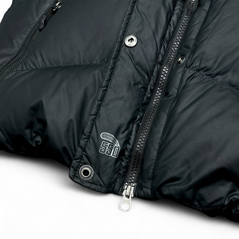 Nike Vintage Y2K Down Puffer Jacke Schwarz – vintageconcierge