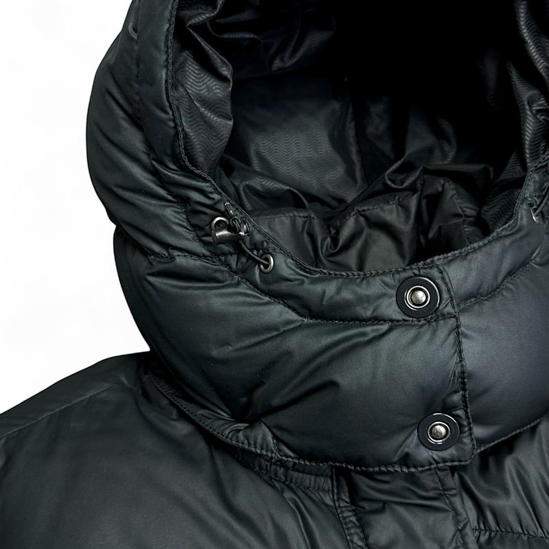 Nike Vintage Y2K Down Puffer Jacke Schwarz – vintageconcierge