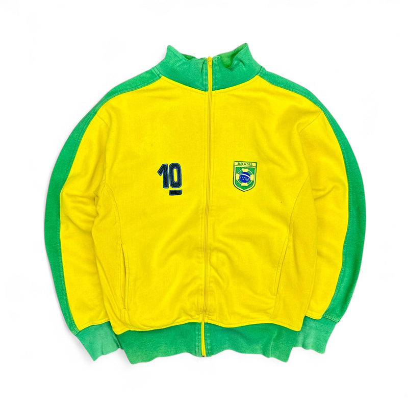 G.sixtyfour Vintage Brasil Spellout Trackjacke – vintageconcierge