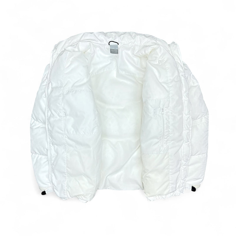 Nike Vintage Y2K Rare Down Puffer Jacke Weiß – vintageconcierge