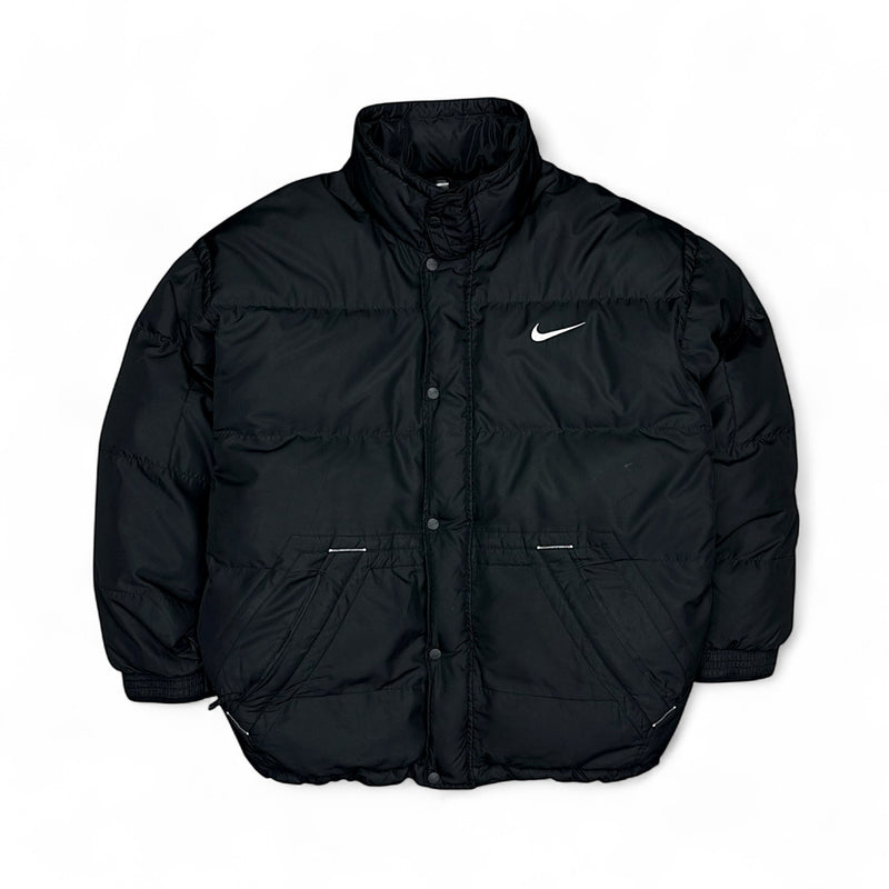Nike Vintage 90s Rare Center-Swoosh Down Puffer Jacke – vintageconcierge
