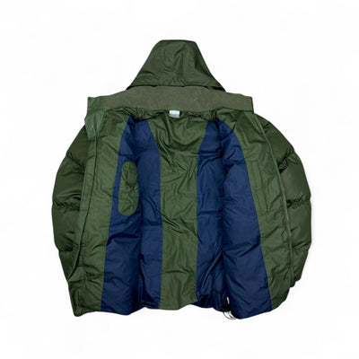 Nike Vintage Y2K Puffer Daunenjacke Khaki – vintageconcierge