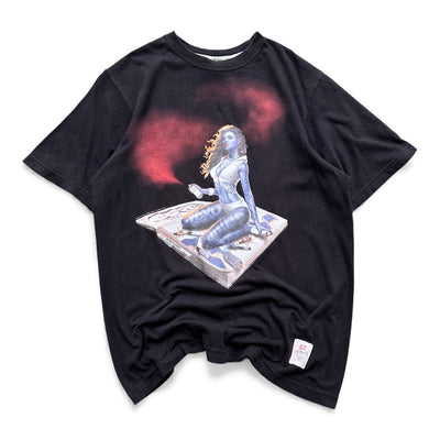 Ecko UNLTD Graffiti Girl Y2K T-Shirt - vintageconcierge