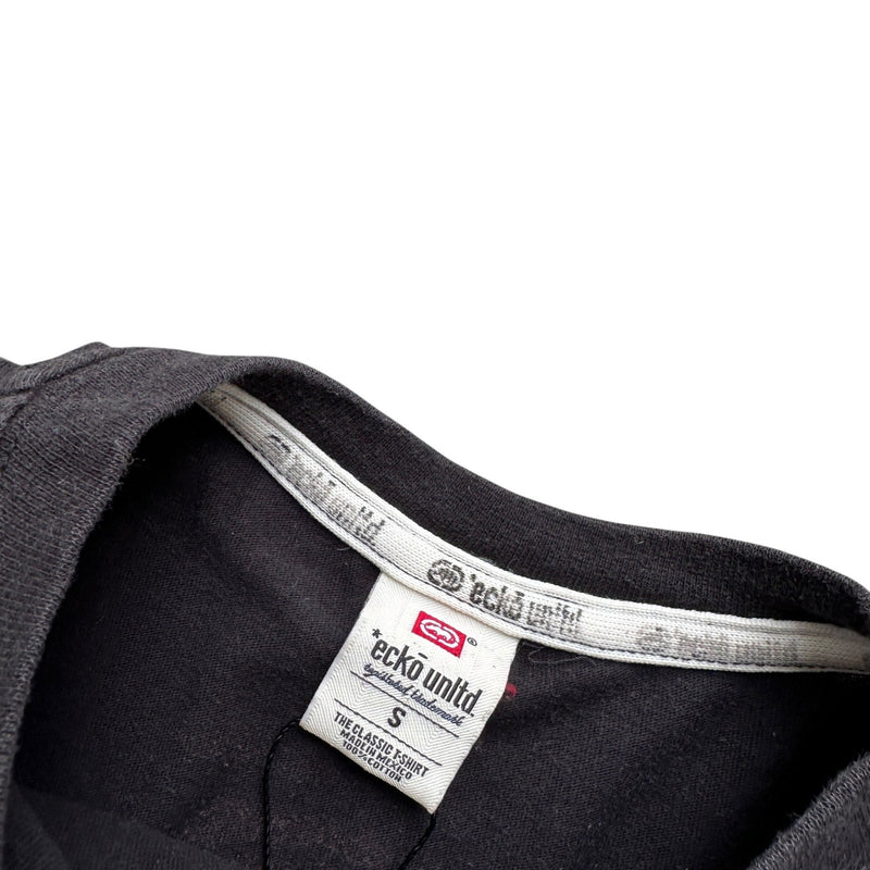 Ecko UNLTD Graffiti Girl Y2K T-Shirt - vintageconcierge