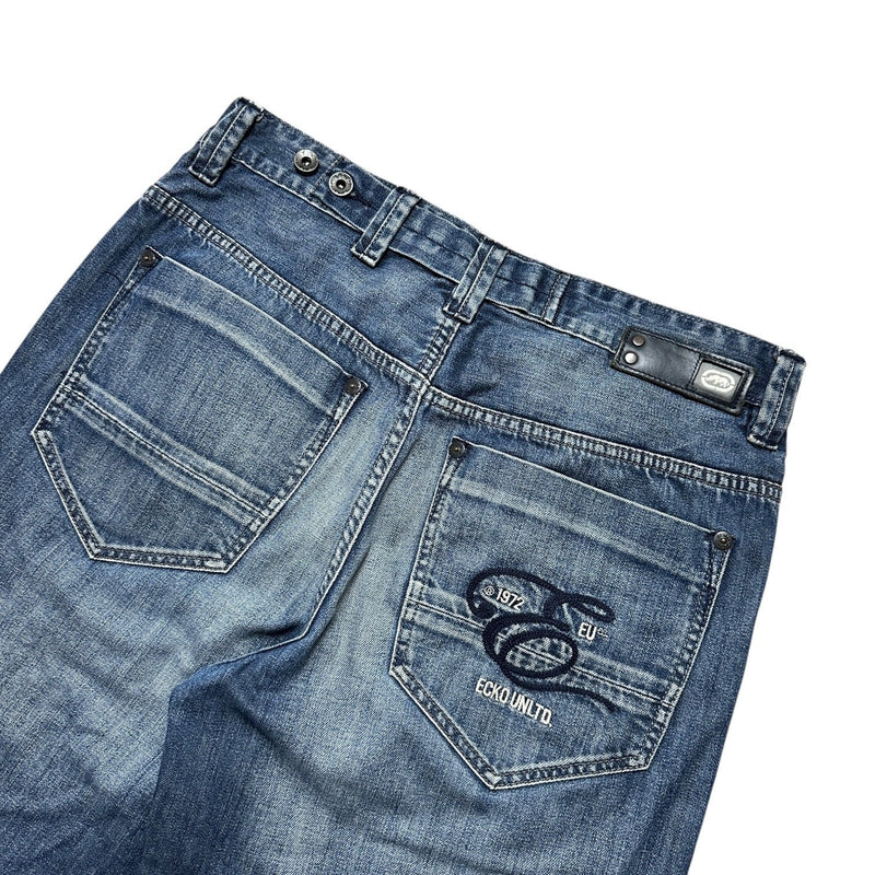 Ecko UNLTD Hip Hop Baggy Jeans - vintageconcierge
