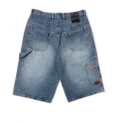 Ecko Unltd Vintage Carpenter Y2K Baggy Jeans Shorts - vintageconcierge