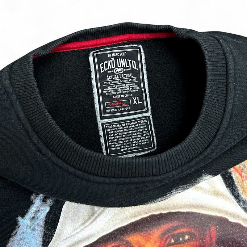 ECKO UNLTD Vintage Hip - Hop Sweater Schwarz - vintageconcierge