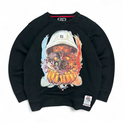 ECKO UNLTD Vintage Hip - Hop Sweater Schwarz - vintageconcierge
