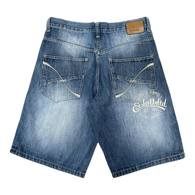 Ecko Unltd Vintage Y2K Baggy Jeans Shorts - vintageconcierge
