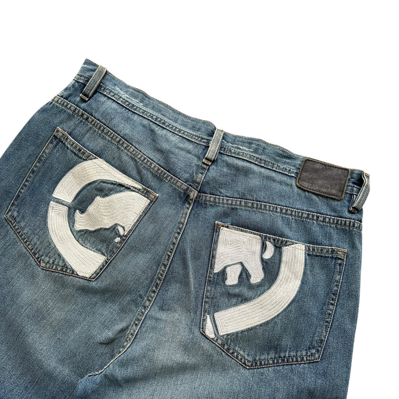 Ecko Unltd Vintage Y2K Baggy Jeans Shorts - vintageconcierge