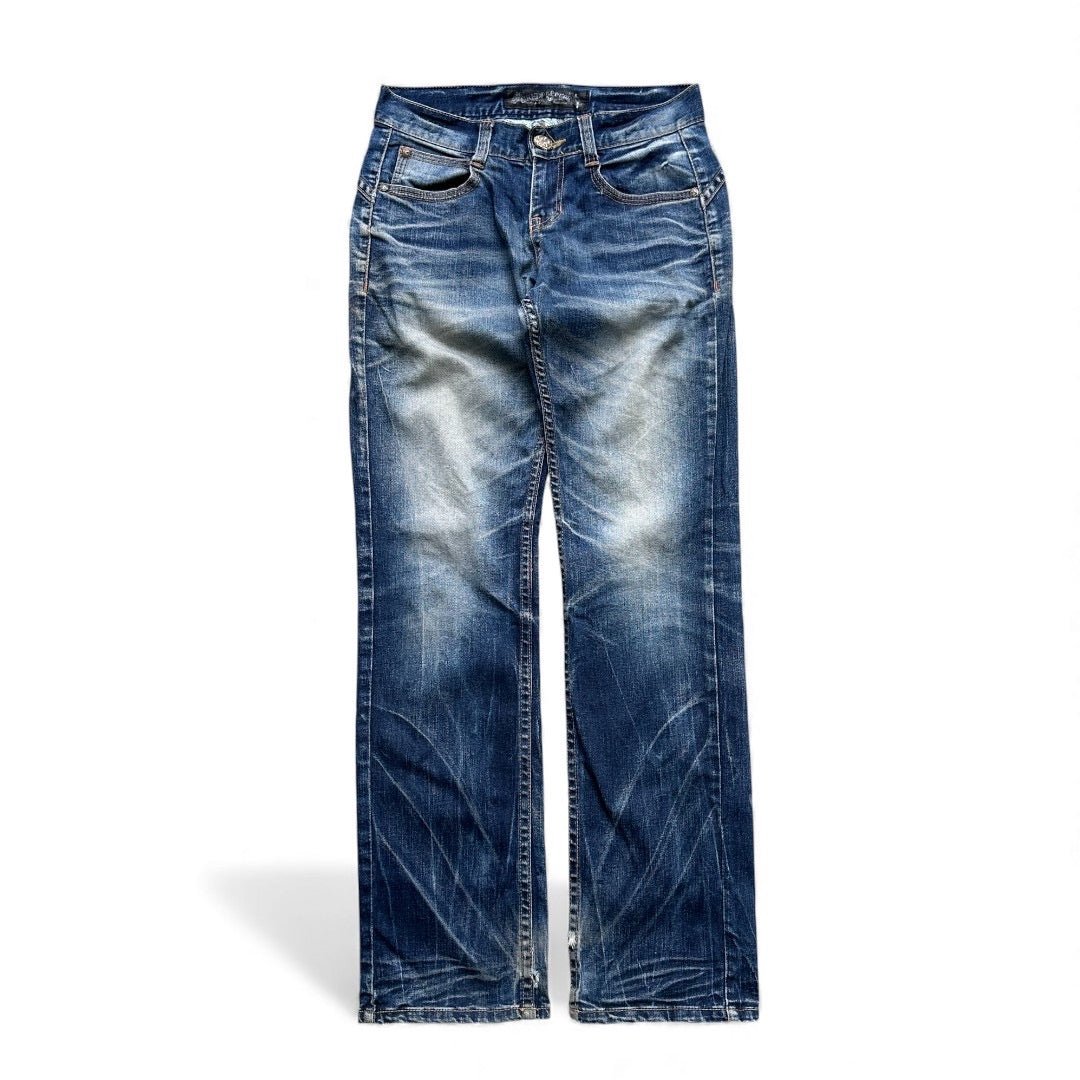 Ed Hardy Y2K Jeans Blau | vintageconcierge