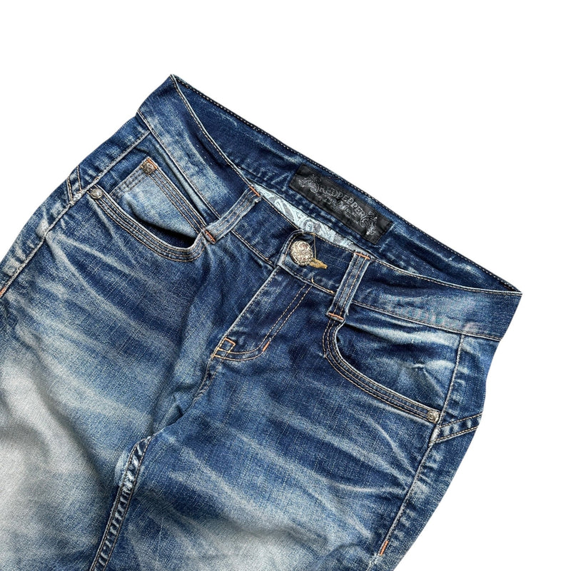 Ed Hardy x Red Pepper Y2K Jeans - vintageconcierge