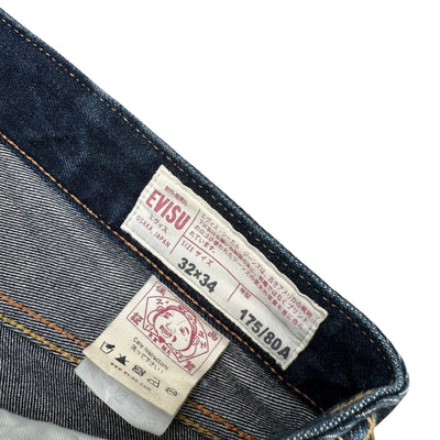 Evisu Daicock Jeans Painted Gull Backprint - vintageconcierge
