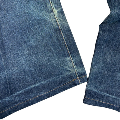 Evisu Daicock Seagull Denim Jeans - vintageconcierge