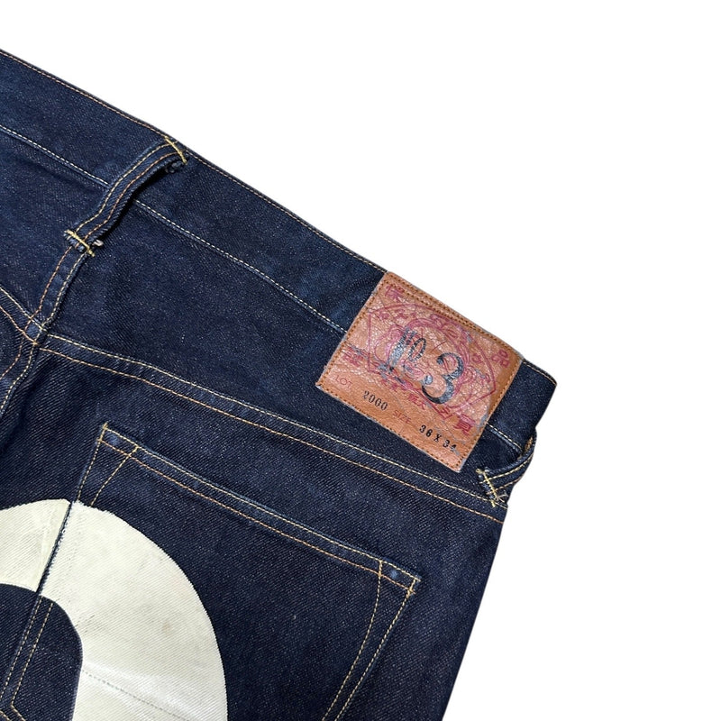 Evisu Daicock Seagull Japanese Denim Jeans - vintageconcierge