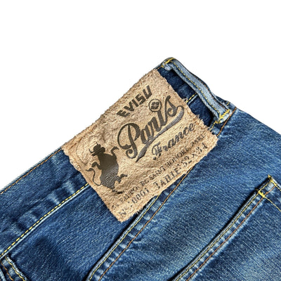 Evisu Genes Paris Denim Jeans - vintageconcierge