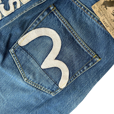 Evisu Genes Paris Denim Jeans - vintageconcierge