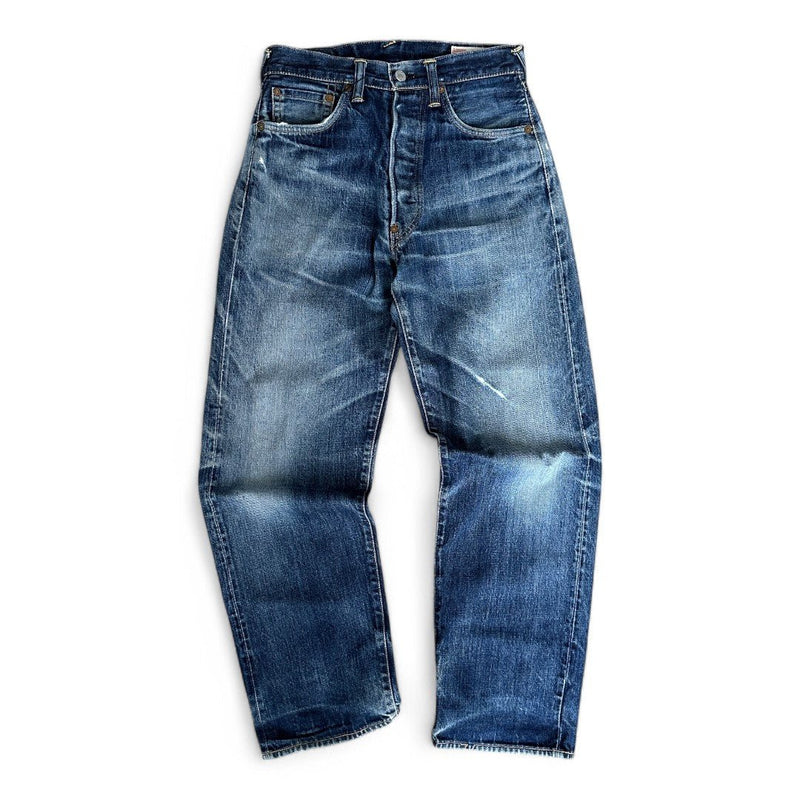 Evisu Japanese Red Denim Jeans - vintageconcierge