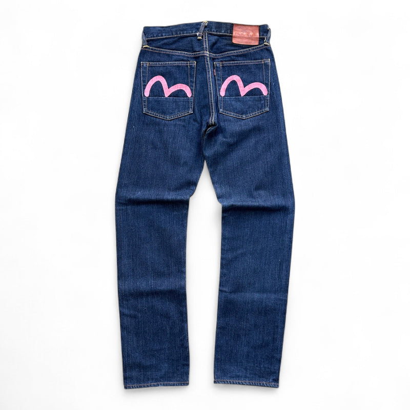 Evisu Jeans Painted Gull Backprint - vintageconcierge