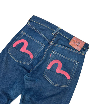Evisu Jeans Painted Gull Backprint - vintageconcierge